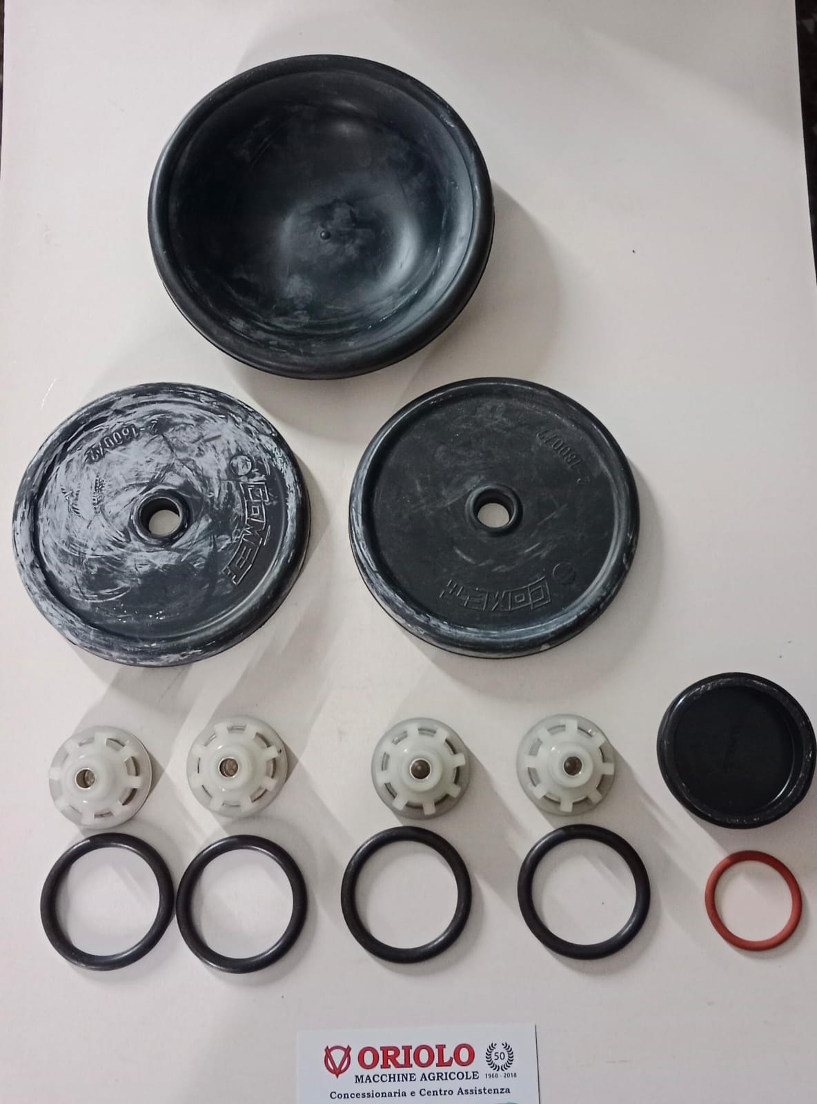 KIT MEMBRANE PER POMPA COMET  P48 - 48AP